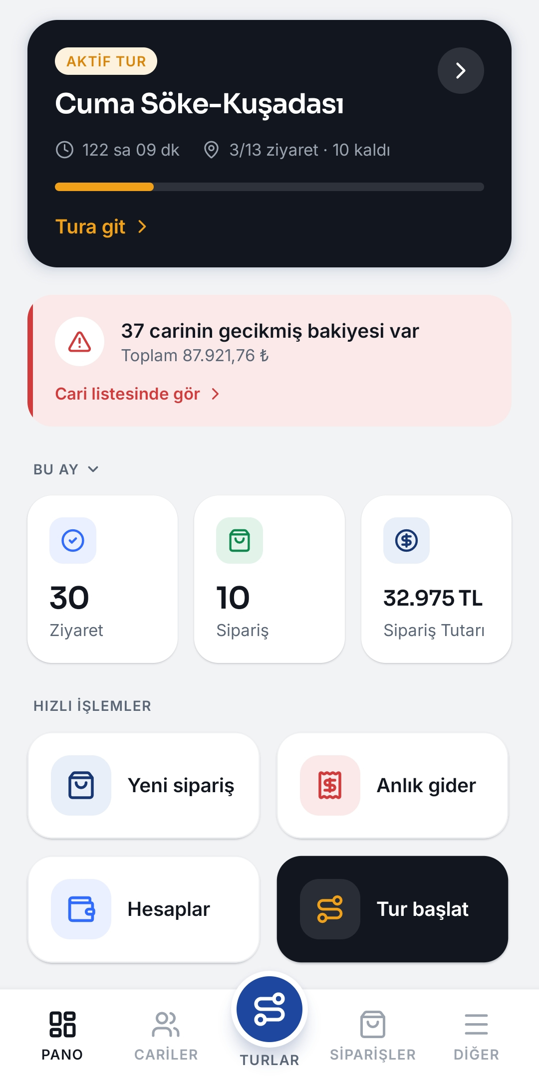 Rutline panosu